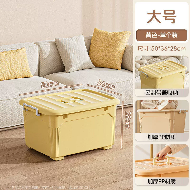 Storage Bin Oversized Plastic Wheeled Large — closet organizer wholesale pick on ClosetCraft