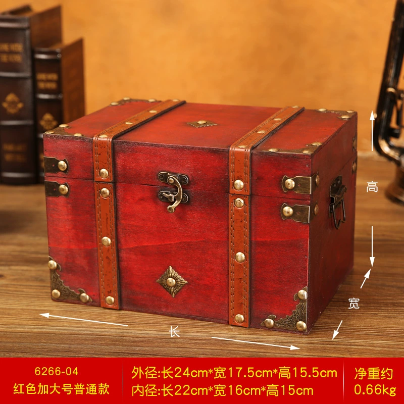 Storage Box Large Wood Vintage — closet organizer wholesale pick on ClosetCraft