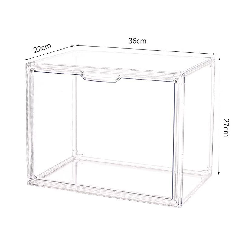 Shelf Rack Storage Box Wall-mounted Acrylic Clear — closet organizer wholesale pick on ClosetCraft