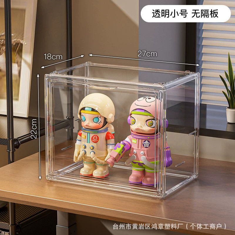 Shelf Rack Storage Box Wall-mounted Acrylic Clear — closet organizer wholesale pick on ClosetCraft