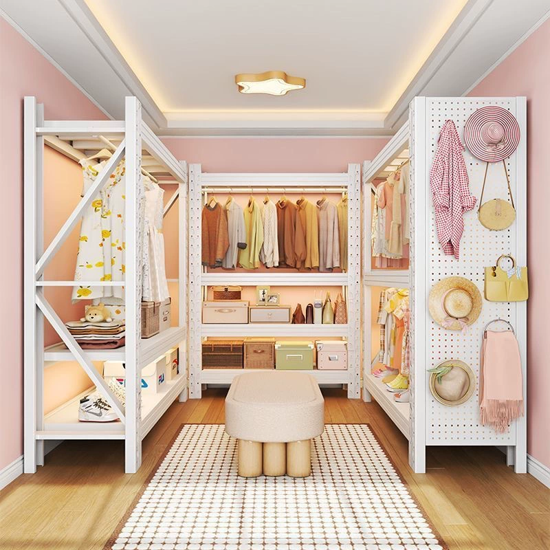 Wardrobe Closet Wardrobe Garment Rack Shelving Unit Freestanding — closet organizer wholesale pick on ClosetCraft
