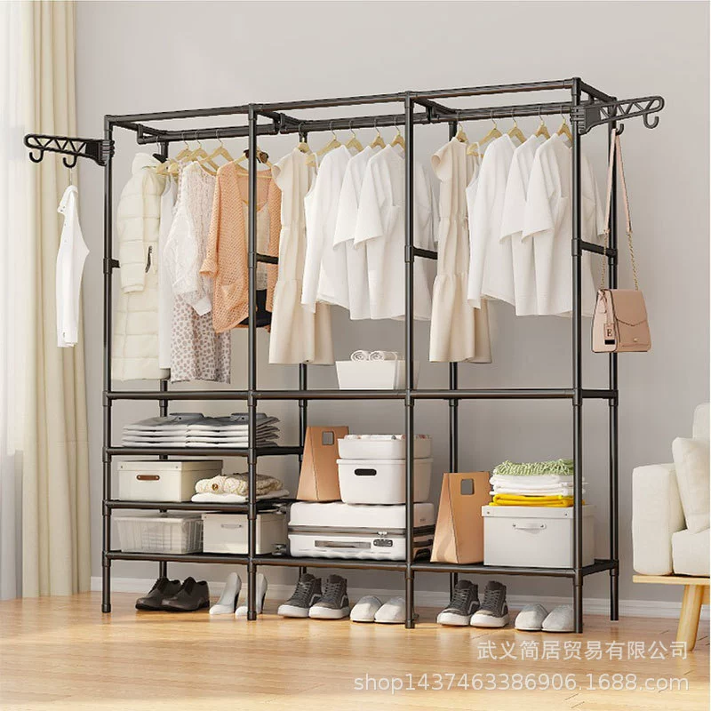 Garment Rack Shelf Rack Freestanding Multi-tier Simple — closet organizer wholesale pick on ClosetCraft