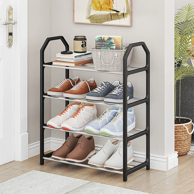 Stainless Steel Shoe Cabinet Multi-tier Shoe Rack Budget — closet organizer wholesale pick on ClosetCraft
