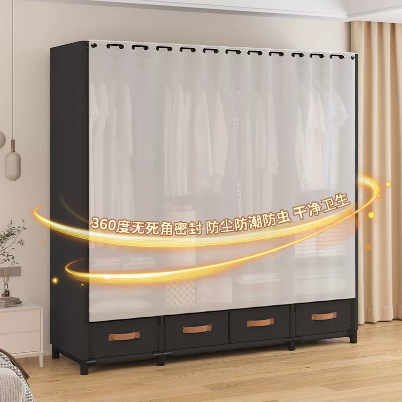 Wardrobe Closet Wardrobe Shelf Rack Renter-friendly Budget — closet organizer wholesale pick on ClosetCraft