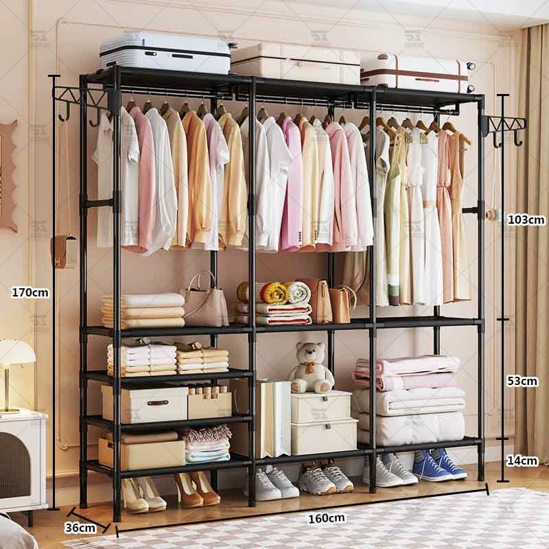 Garment Rack Freestanding Hanger Home Minimalist — closet organizer wholesale pick on ClosetCraft