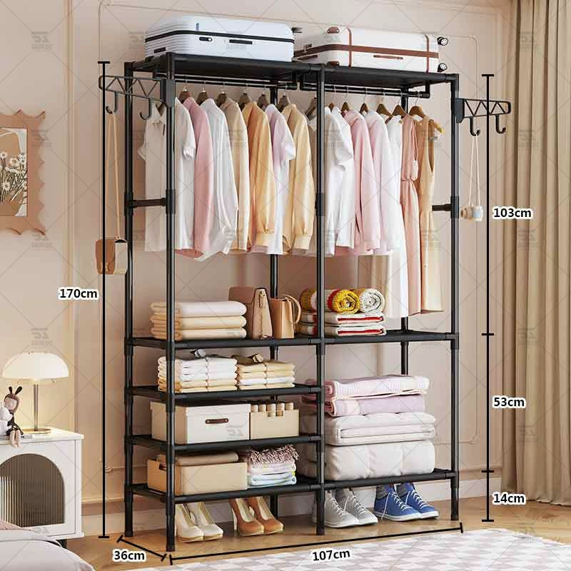 Garment Rack Freestanding Hanger Home Minimalist — closet organizer wholesale pick on ClosetCraft
