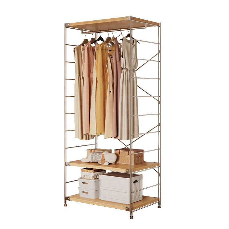 Wardrobe Shelf Rack Freestanding Metal — closet organizer wholesale pick on ClosetCraft