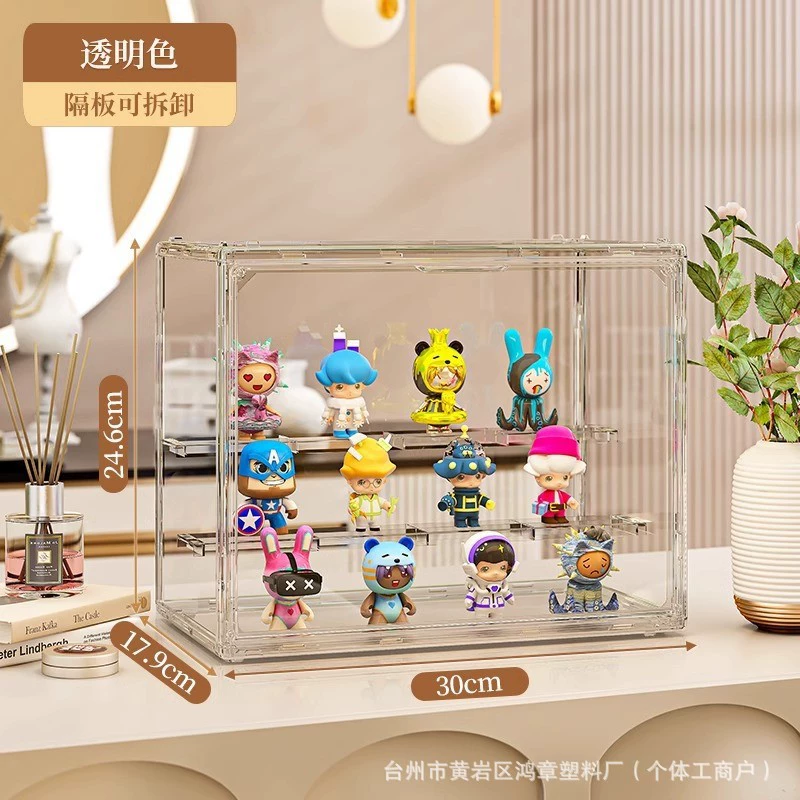 Shelf Rack Storage Box Wall-mounted Acrylic Clear — closet organizer wholesale pick on ClosetCraft