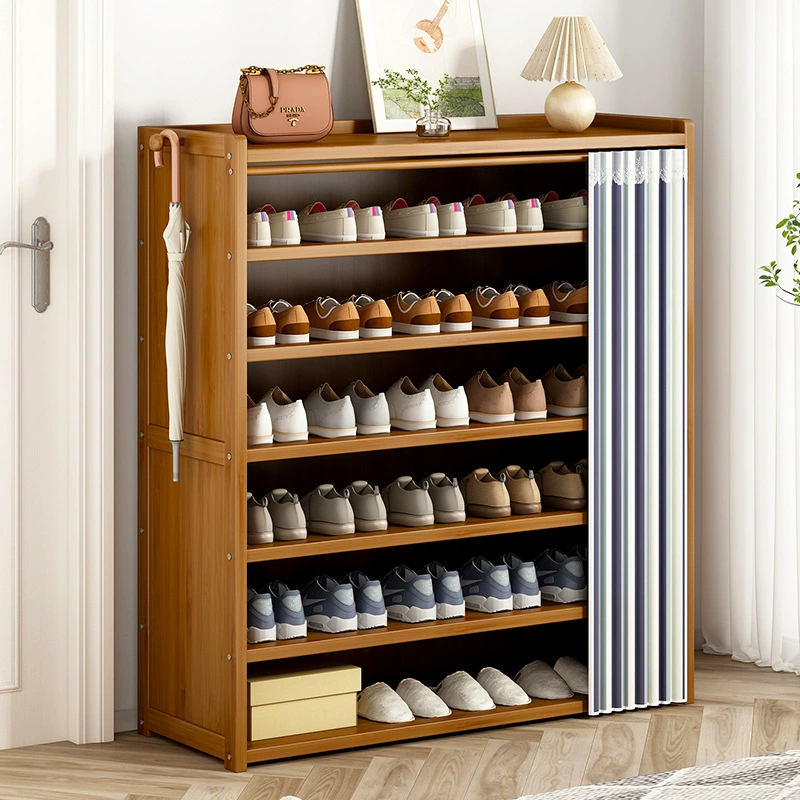 Shelf Rack Shoe Cabinet Solid Wood Multi-tier Shoe Rack — closet organizer wholesale pick on ClosetCraft